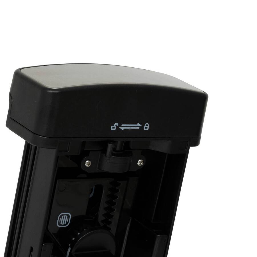 Mandoline 15,2x13,5x36,5 cm, noir Silver pro