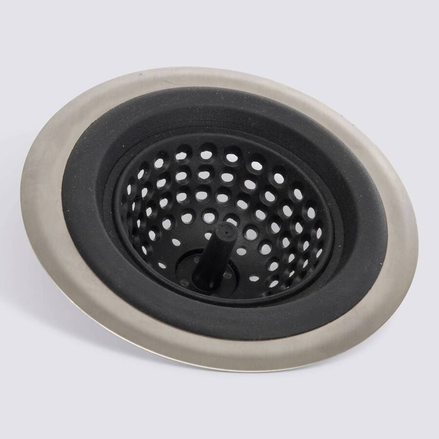 Grille pour évier, inox, gris foncé Néo