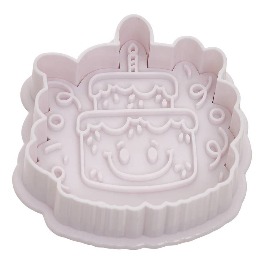 Tampon à pâtisserie, 6,7x5,1x7,1 cm, blanc