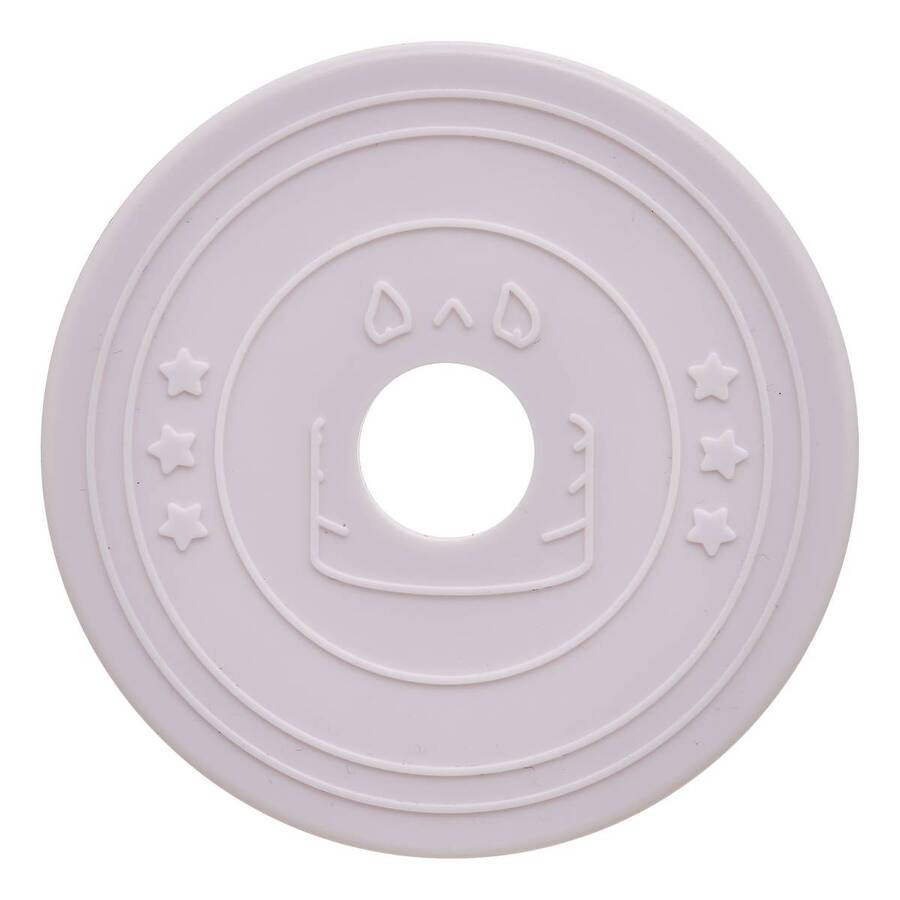 Tampon à pâtisserie, 6,7x5,1x7,1 cm, blanc