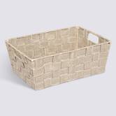Panier, l.28 cm, beige Lise
