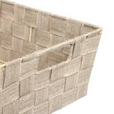 Panier, l.28 cm, beige Lise