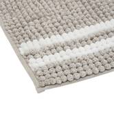 Tapis de bain, l.80 cm, marron
