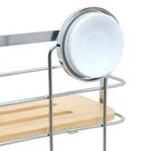 Serviteur de douche 2 niveaux, argenté Venterra