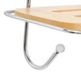 Serviteur de douche 2 niveaux, argenté Venterra