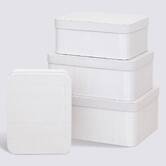 Boîte, 4 produits, beige Polybox