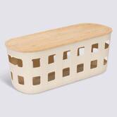 Panier à linge, 5 l, argile Harmony