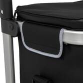 Chariot de course, 2 roues, noir 