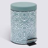 Poubelle, pédale, 3 l, vert Arboria