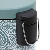 Poubelle, pédale, 3 l, vert Arboria