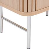 Meuble de salle de bain 1 porte, beige