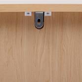 Meuble de salle de bain 1 porte, beige