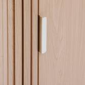 Meuble de salle de bain 1 porte, beige