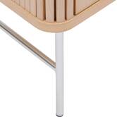 Meuble de salle de bain 1 porte, beige