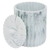 Poubelle, manuel, 5 l, blanc Marby