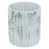 Poubelle, manuel, 5 l, blanc Marby