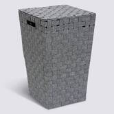 Panier à linge, 50l, gris Lise