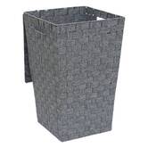 Panier à linge, 50l, gris Lise