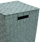 Panier à linge, 50l, vert Lise