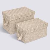 Panier, 2 produits, beige Lise
