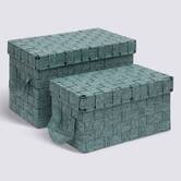 Panier, 2 produits, vert Lise