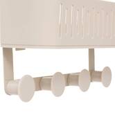 Serviteur de douche 4 crochets, beige Easy bath