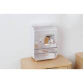 Organiseur, l.8,9 cm, blanc Sara