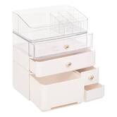 Organiseur, l.23 cm, blanc Sara