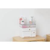 Organiseur, l.23 cm, blanc Sara