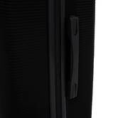 Lot de 3 valises 8 roues, h.77/67/55 cm, noir