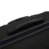 Lot de 3 valises 8 roues, h.77/67/55 cm, noir