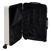 Lot de 3 valises 8 roues, h.77/67/55 cm, argile