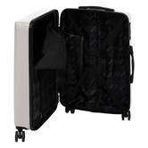 Lot de 3 valises 8 roues, h.77/67/55 cm, argile