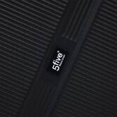 Valise 8 roues, 36x45 cm, noir 