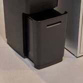 Poubelle de recyclage, 36l, noir