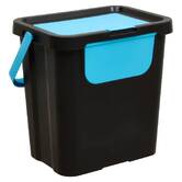 Lot de 3 poubelles, manuel, 24 l, plusieurs coloris 