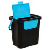 Lot de 3 poubelles, manuel, 24 l, plusieurs coloris 