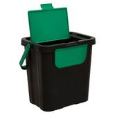 Lot de 3 poubelles, manuel, 24 l, plusieurs coloris 