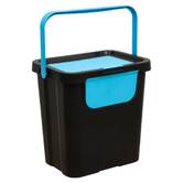 Lot de 3 poubelles, manuel, 24 l, plusieurs coloris 