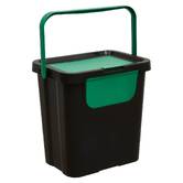 Lot de 3 poubelles, manuel, 24 l, plusieurs coloris 