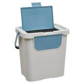 Poubelle, 24l , gris 