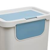 Poubelle, 24l , gris 