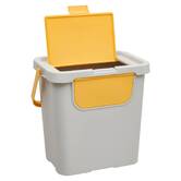 Poubelle, 24l , gris 