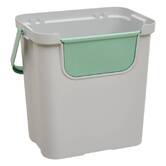 Poubelle, 24l , gris 