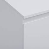 Chevet, 2 tiroirs, beige Dolo