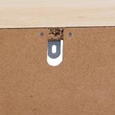 Meuble bas 1 porte, beige Abana