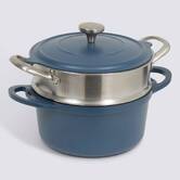 Cocotte aluminium, d.25,2 cm, spatule incluse Aluro