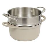 Cocotte aluminium, d.25,2 cm, spatule incluse Aluro