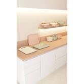 Plateau, 45,5x31,5 cm, vert Poly