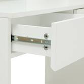 Coiffeuse avec miroir, 2 blanc Dolo